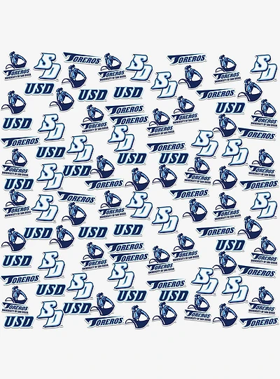 University of San Diego 100ct Sticker Pack