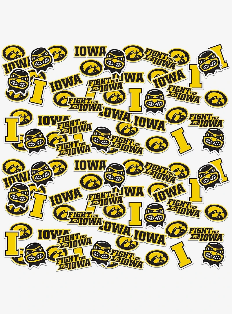 University of Iowa 100ct Sticker Pack