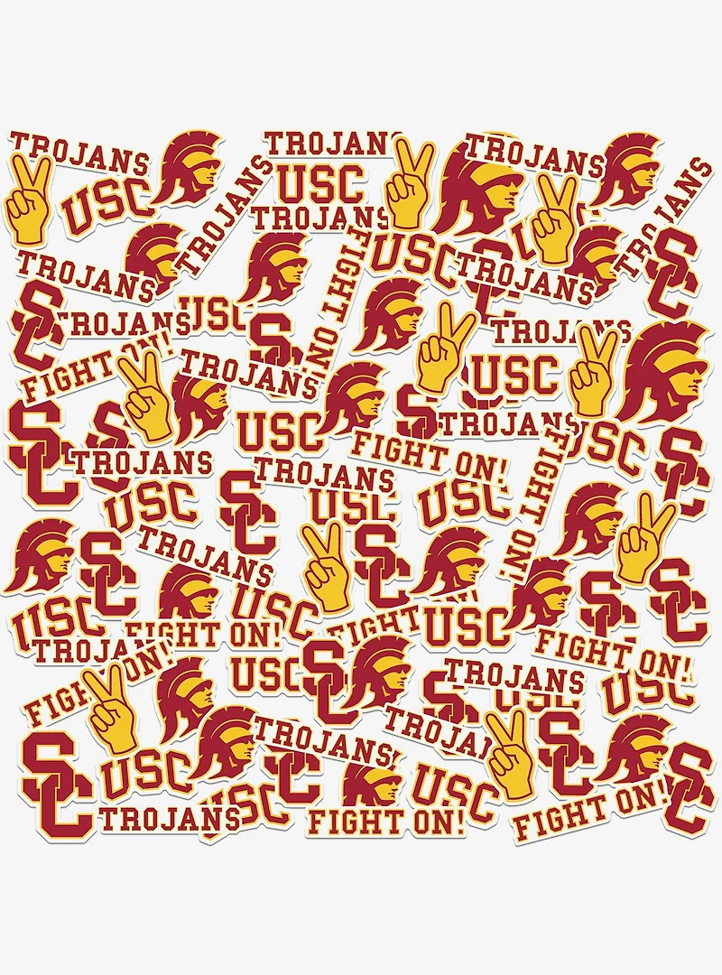 USC Trojans 100ct Sticker Pack