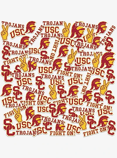 USC Trojans 100ct Sticker Pack