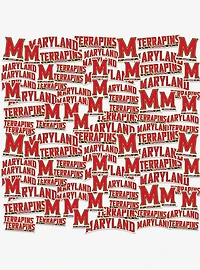 University Of Maryland Terrapins 100 Ct Sticker Pack