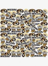 University Of Missouri Mizzou Basketball 100 Ct Sticker Pack