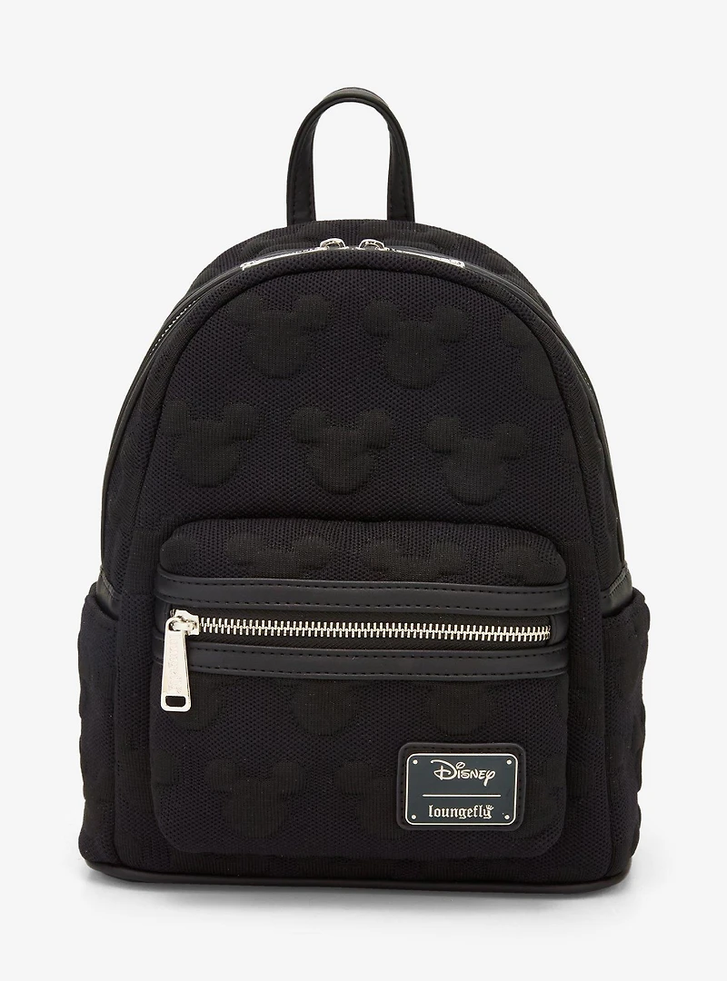 Loungefly Disney Mickey Mouse Silhouette Mesh Textured Mini Backpack — BoxLunch Exclusive