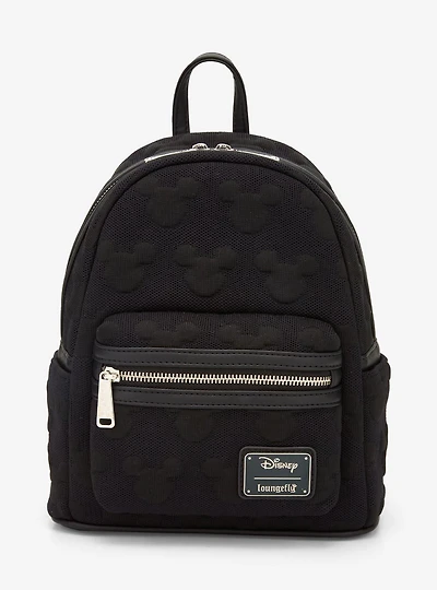 Loungefly Disney Mickey Mouse Silhouette Mesh Textured Mini Backpack — BoxLunch Exclusive