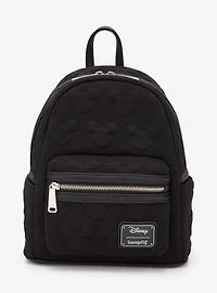 Loungefly Disney Mickey Mouse Silhouette Mesh Textured Mini Backpack — BoxLunch Exclusive