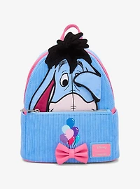 Loungefly Disney Winnie the Pooh Eeyore Peeking Corduroy Mini Backpack — BoxLunch Exclusive