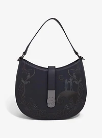 Loungefly Disney The Nightmare Before Christmas Jack & Sally Scene Tonal Handbag - BoxLunch Exclusive