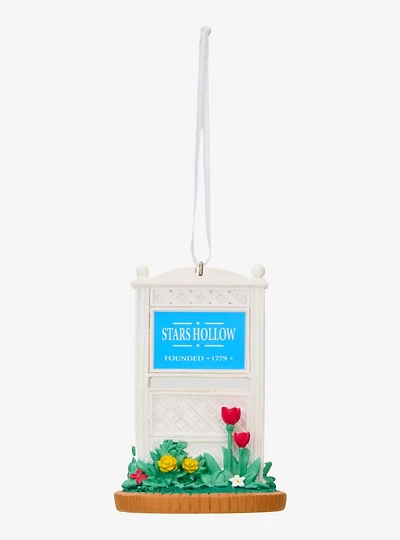 Hallmark Gilmore Girls Stars Hollow Sign Figural Ornament