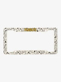 Peanuts Snoopy Allover Print License Plate Frame