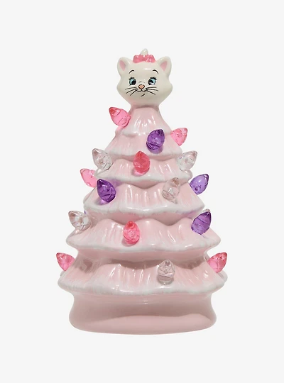 Disney Aristocats Marie Pink Mini Light-Up Christmas Tree Figure - BoxLunch Exclusive