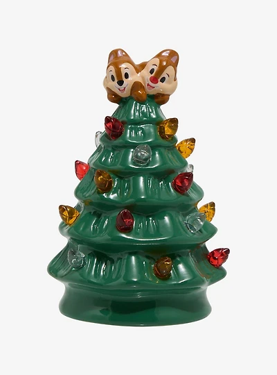 Disney Chip & Dale Light-Up Mini Christmas Tree Figure - BoxLunch Exclusive