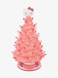 Sanrio Hello Kitty Pink Ceramic Light-Up Christmas Tree - BoxLunch Exclusive