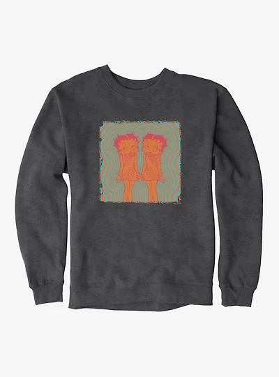 Betty Boop Groovy Kaleidoscope Sweatshirt