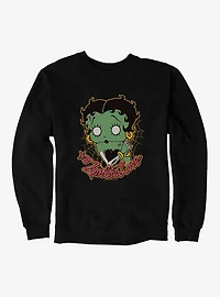 Betty Boop Zombie Sweatshirt