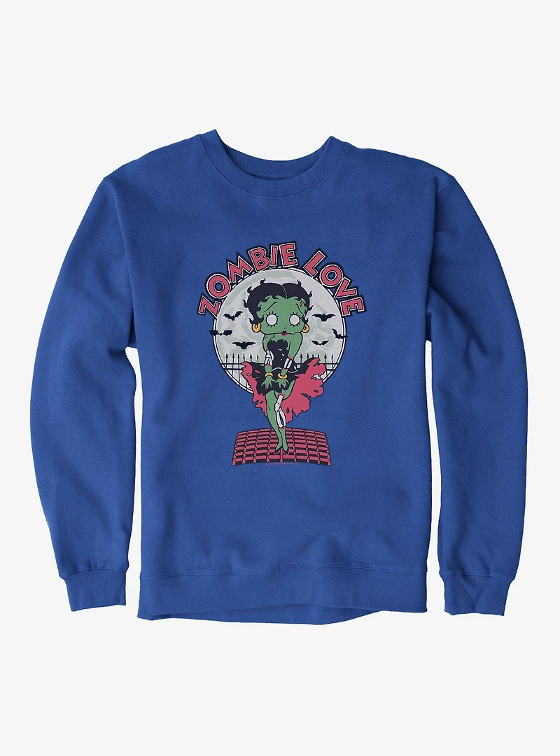 Betty Boop Zombie Sweatshirt