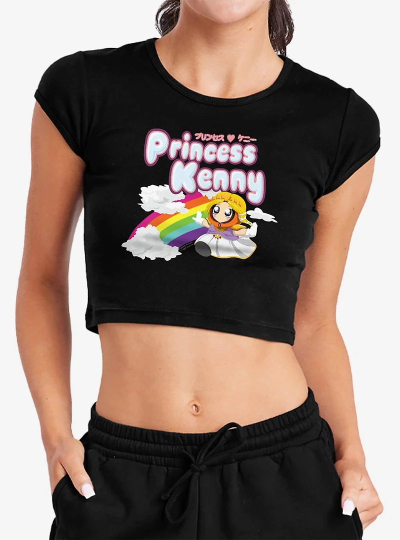 South Park "Princess Kenny" Cap Sleeve Baby Rib Women's Crop Top