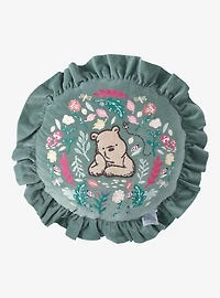 Disney Winnie the Pooh Floral Throw Pillow - BoxLunch Exclusive