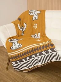 Disney Lilo & Stitch Tropical Icons Knit Throw — BoxLunch Exclusive