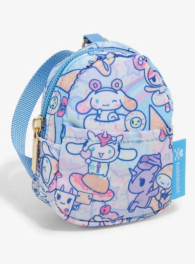 tokidoki Sanrio Cinnamoroll Sweet Treats Mini Backpack Keychain