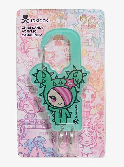 tokidoki 20th Anniversary Chibi SANDy Acrylic Carabiner