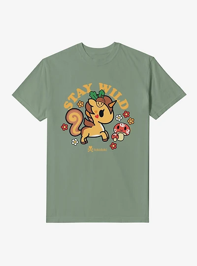 Tokidoki Stay Wild Unicorno Garment Dye T-Shirt