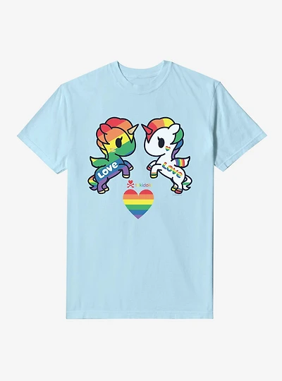 Tokidoki Unicorno Pride Love Garment Dye T-Shirt