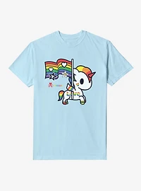 Tokidoki Unicorno Pride Flag Garment Dye T-Shirt