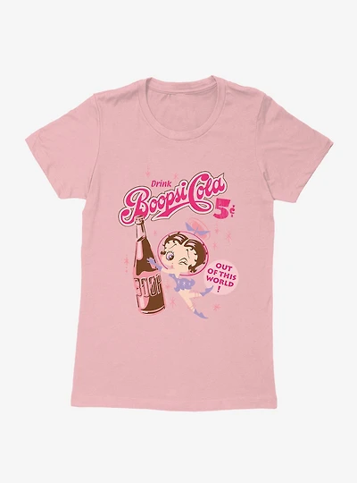 Betty Boop Cola Womens T-Shirt
