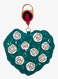 Disney Alice in Wonderland Rose Bush Retractable Lanyard