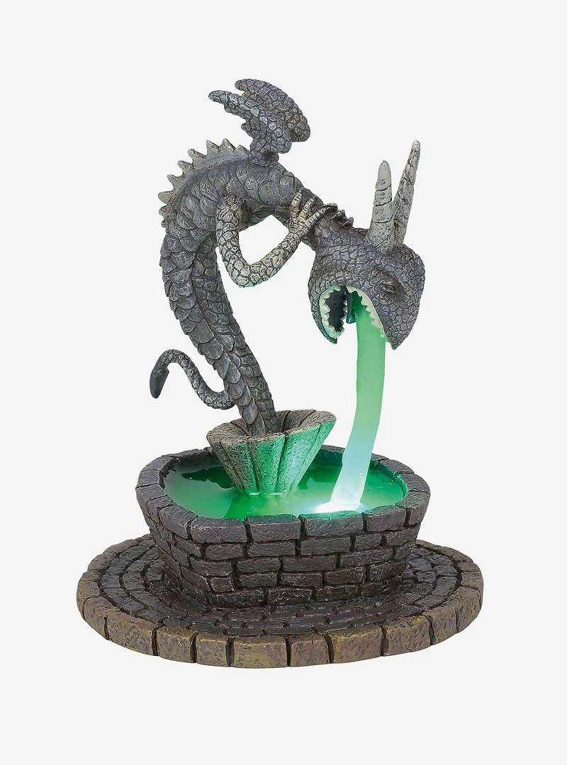 Department 56 Disney The Nightmare Before Christmas Light-Up Town Square Fountain Display