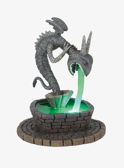 Department 56 Disney The Nightmare Before Christmas Light-Up Town Square Fountain Display