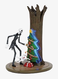 Department 56 Disney The Nightmare Before Christmas Jack & Christmas Town Door Light-Up Figure