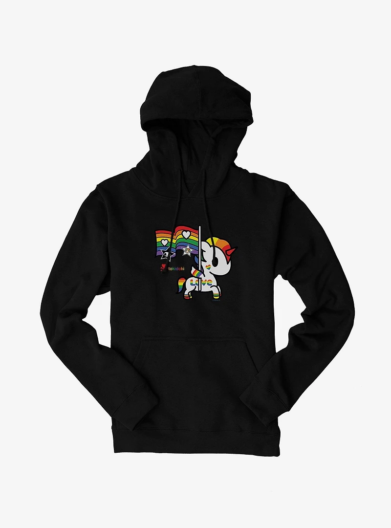 Tokidoki Unicorno Pride Flag Hoodie