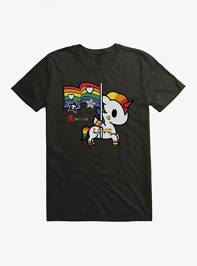 Tokidoki Unicorno Pride Flag T-Shirt