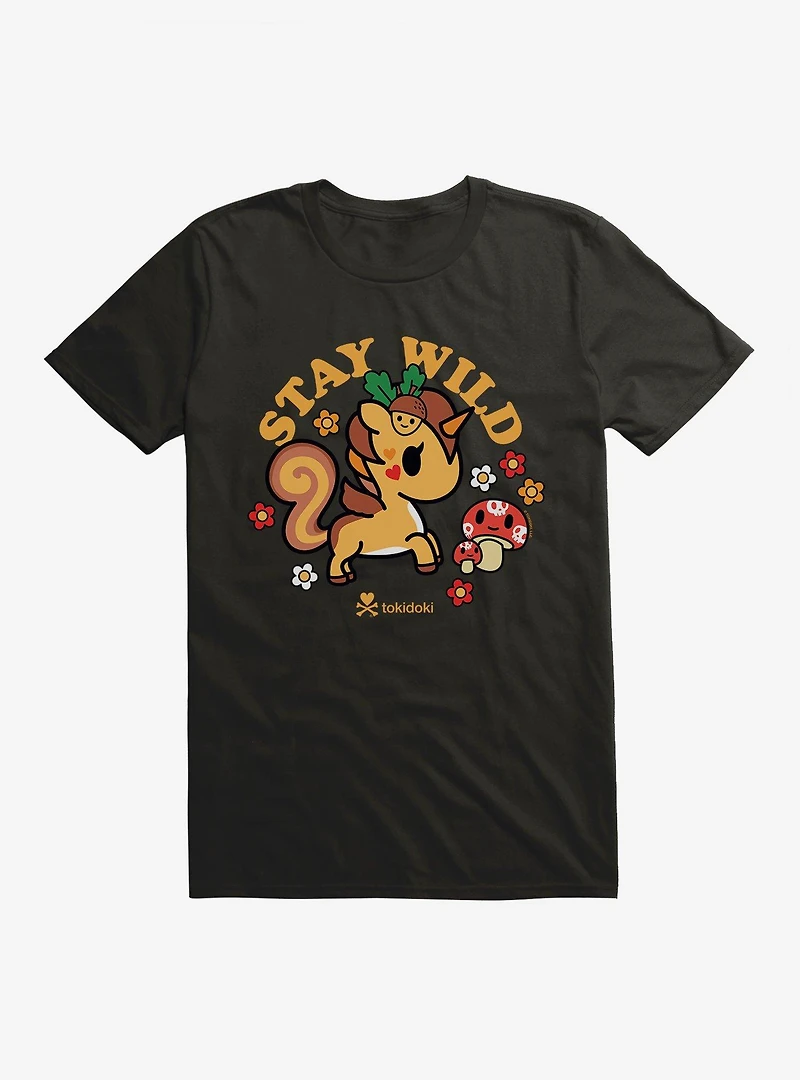 Tokidoki Stay Wild Unicorno T-Shirt