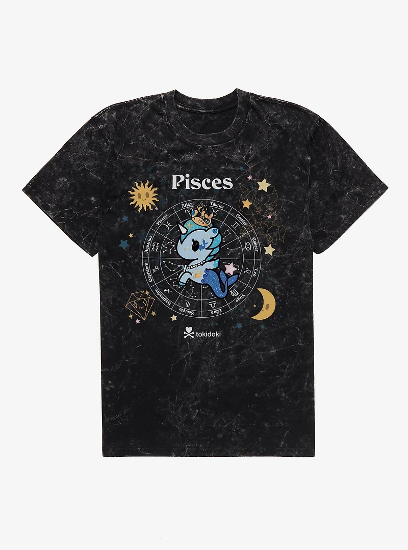 Tokidoki Unicorno Pisces Mineral Wash T-Shirt