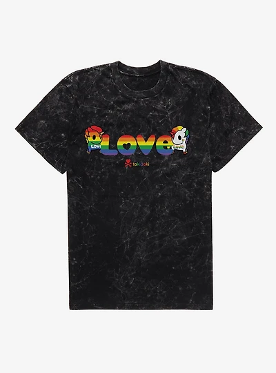 Tokidoki Pride Love Mineral Wash T-Shirt
