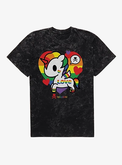 Tokidoki Unicorno Pride Mineral Wash T-Shirt