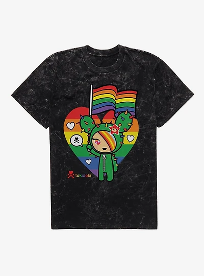 Tokidoki Pride Flag Mineral Wash T-Shirt