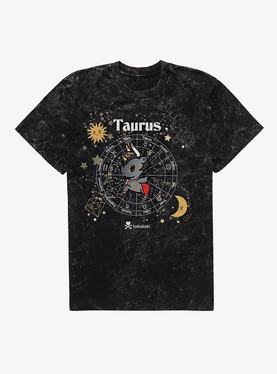 Tokidoki Unicorno Taurus Mineral Wash T-Shirt