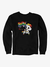 Tokidoki Unicorno Pride Flag Sweatshirt