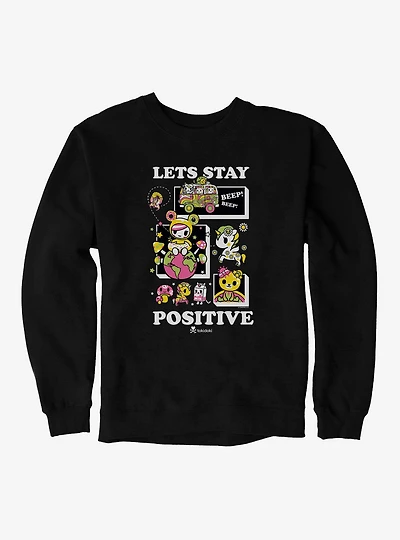 Tokidoki Lets Stay Positive Sweatshirt