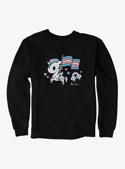 Tokidoki Unicorno Trans Pride Sweatshirt