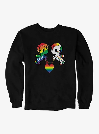 Tokidoki Unicorno Pride Love Sweatshirt