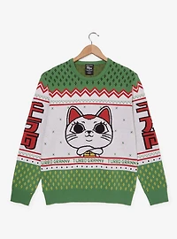 Dandadan Turbo Granny Holiday Sweater - BoxLunch Exclusive