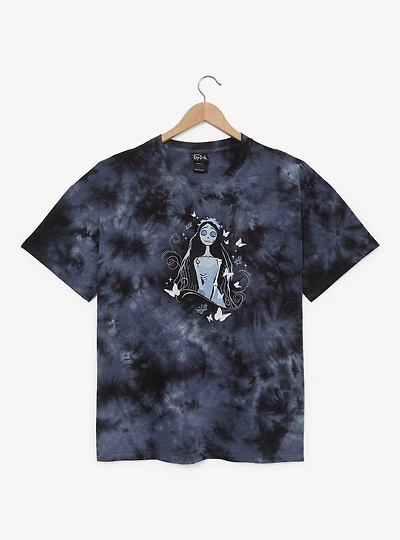 Corpse Bride Emily Tie Dye Women's Plus T-Shirt — BoxLunch Exclusive
