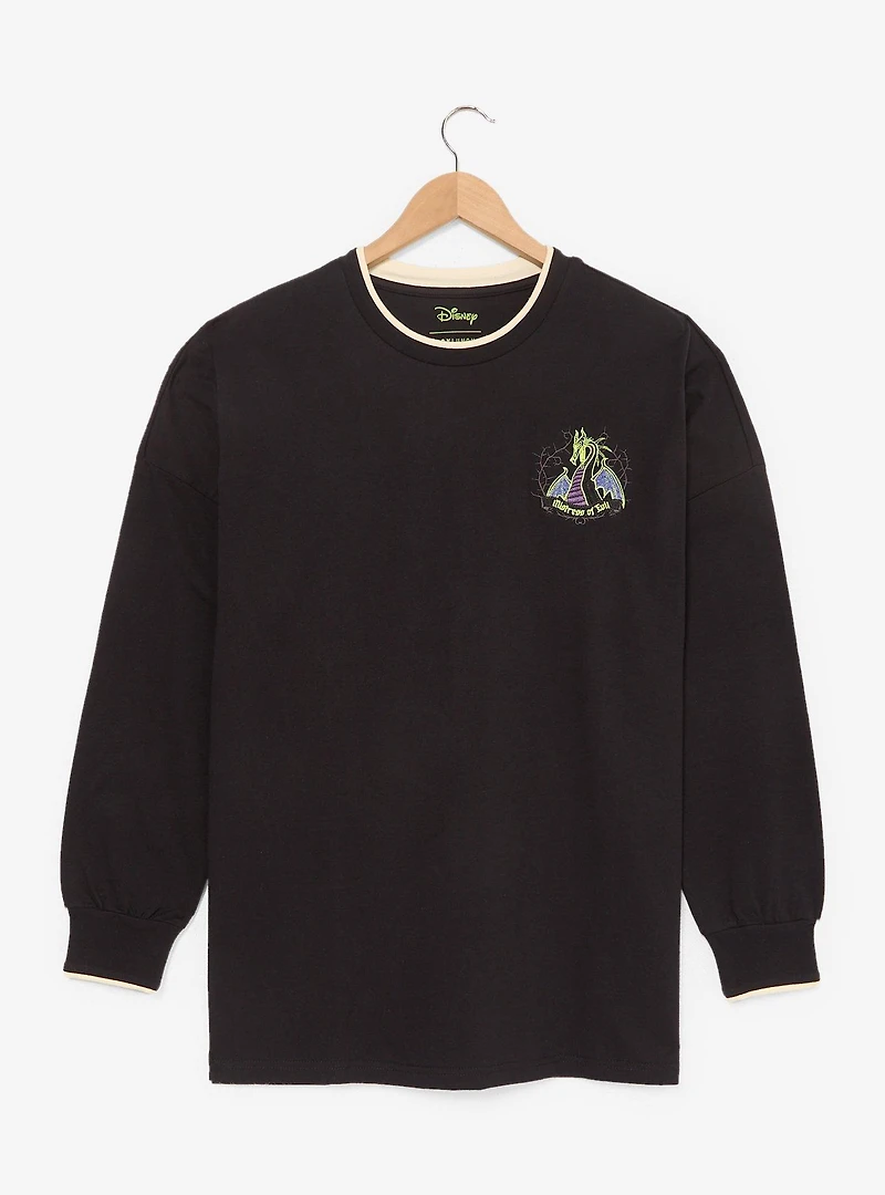 Disney Sleeping Beauty Maleficent Dragon Glow-in-the-Dark Crewneck — BoxLunch Exclusive