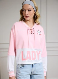Disney The Aristocats Marie Women's Cropped Hockey Jersey