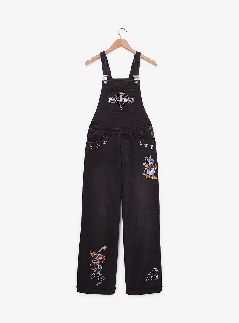 Disney Kingdom Hearts Logo Women's Overalls - BoxLunch Exclusive