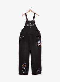 Disney Kingdom Hearts Logo Women's Plus Overalls - BoxLunch Exclusive